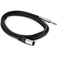 Symmetrisches männliches 63-mm-XLR-Klinkenkabel in professioneller Qualität 3 m