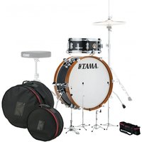 Tama Club-JAM Mini Gig Pack mit Hardware und Taschen Charcoal Mist