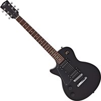 New Jersey Left Handed Electric Guitar by Gear4music Black