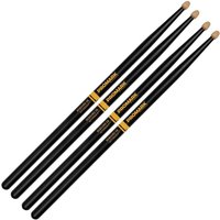 Promark Rebound 5B ActiveGrip Hickory 2 Paar Value Bundle