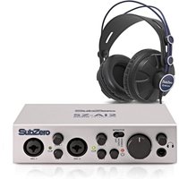 SubZero AI2 Audiointerface-Paket mit Kopfhörer