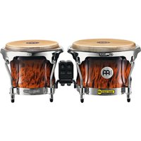 Meinl Free Ride Series 7" & 8 1/2" Wood Bongos Brown Burl