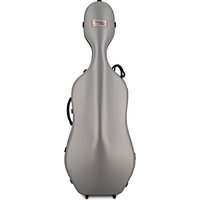 BAM 1001 Classic Cello Case with Wheels Grey