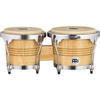 Meinl Percussion Holz-Bongos 6 3/4" und 8" Natural High Gloss