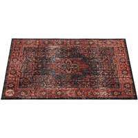 Drum n Base Vintage Persian Drum Mat Red and Black 130cm x 90cm