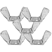 Gibraltar 6mm Light Duty Wing Nut 5 Pack