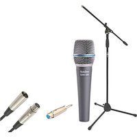 SubZero Beta Dynamic Instrument Mic with Cable and Mic Stand