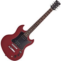 Brooklyn Electric Guitar by Gear4music Red