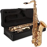 Rosedale Professional Tenor Saxophone by Gear4music Gold