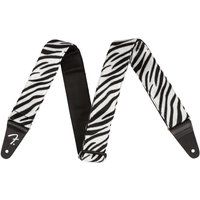 Fender 2" Guitar Strap Wild Zebra Print