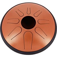 Idiopan Domina 12 Tunable Steel Tongue Drum Burnt Orange