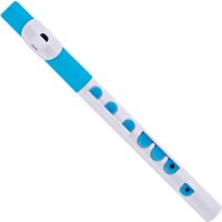 Nuvo TooT in White with Blue Trim New Model