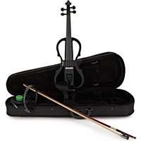 Stagg Shaped Electric Violin Outfit Black