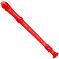 Yamaha YRS20B Descant Recorder Baroque Fingering Red