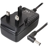 PRO ELEC 12V 1A AC/DC Power Supply With Right Angled Plug