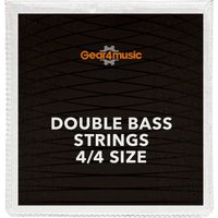 Double Bass Strings by Gear4music 4/4 Size