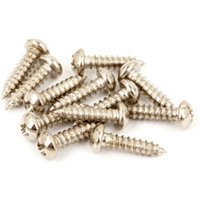 Fender Vintage Style Strat/Tele Tuning Machine Screws Nickel