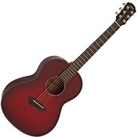 Yamaha CSF1M Travel Guitar Crimson Red Burst