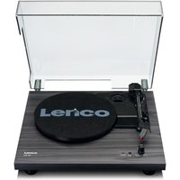 Lenco LS-10 Turntable with Built-In Speakers Black