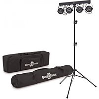 Cosmos Par Can Party Lighting System by Gear4music