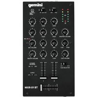 Gemini MXR-01BT 2 Channel DJ Mixer with Bluetooth
