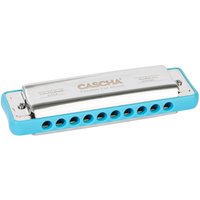 Cascha Ocean Rock Blues Harmonica Blue G