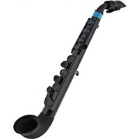 Nuvo jSax Black with Blue Trim 2.0