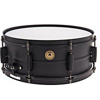 Tama 14" x 5.5" Metalworks Black on Black Steel Snare Drum