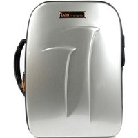 BAM New Trekking Bb Clarinet and Music Stand Case Brushed Aluminium
