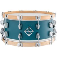 Dixon Drums 14 x 6.5 Cornerstone Maple & Poplar w/Maple Hoops Teal
