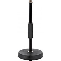 Adjustable Table Top Mic Stand by Gear4music