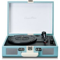 Lenco TT-110 Suitcase Turntable with BT and Built-In Speakers Blue