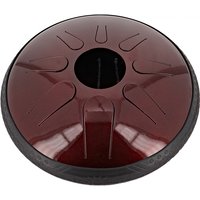 Idiopan 12 Stimmbare Steel Tongue Drum Ruby Red