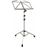 K&M 107 Music Stand Extra Sturdy Nickel-Coloured Finish