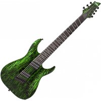 Schecter C-7 MS Silver Mountain 7 String Toxic Venom