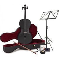 Student Full Size Cello Beginner Pack by Gear4music Black
