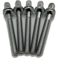 WorldMax 52mm Tension Rods 5 Pack Chrome
