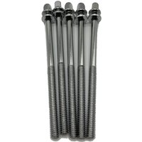 WorldMax 90mm Tension Rods 5 Pack Chrome