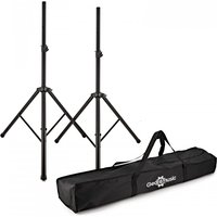 PA Speaker Stands (Pair) With Carry Bag