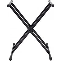 K&M 18990 X Frame Keyboard Stand Black