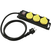 Eurolite IP44 3 Gang Extension Lead 5m