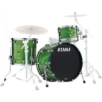 Tama Starclassic 3-teiliges Kesselpaket Walnuss/Birke Lacquer Shamrock Oyster