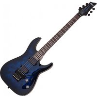 Schecter Omen Elite-6 FR See-Thru Blue Burst
