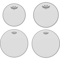Remo Ambassador Coated Tom Pack - 10 12 14" Heads + Free 14 Ambassador