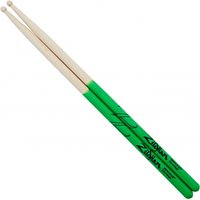 Zildjian Super 7A Maple Green Dip Drumsticks