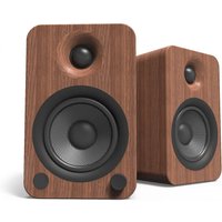Kanto YU4 Powered Bookshelf Speakers Walnut