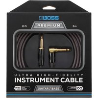 Boss BIC-P10A Premium-Instrumentenkabel gewinkelt 10 ft/3 m
