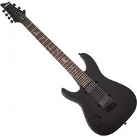 Schecter Damien-7 Left Handed 7 String Satin Black