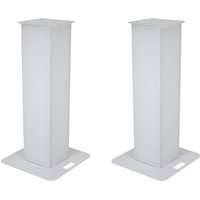 Eurolite 150cm Stage Stands with Cover and Bag White