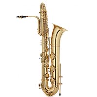 Rosedale Professional Bass Saxophone by Gear4music Gold